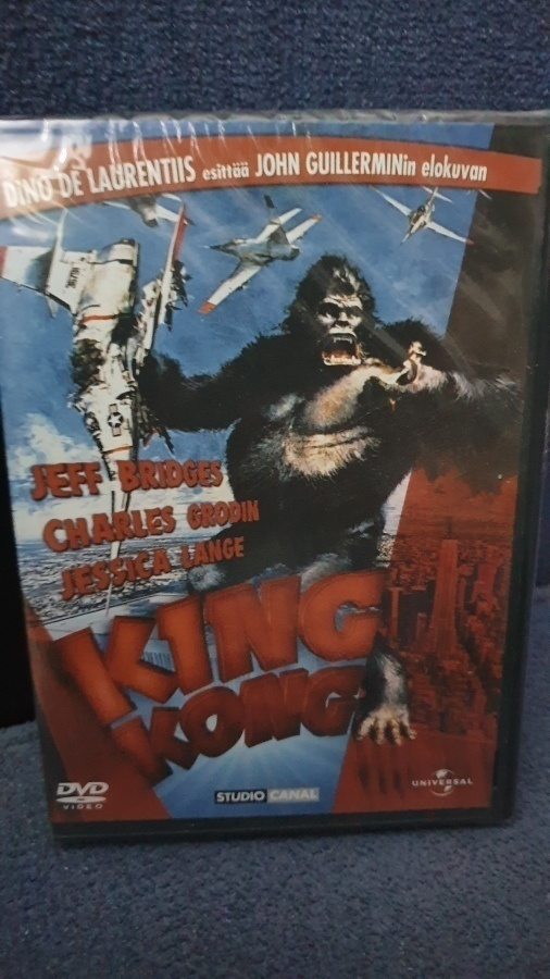 King Kong (v.1976)(Jessica Lange, Jeff Bridges) UUSI/MUOVIT
