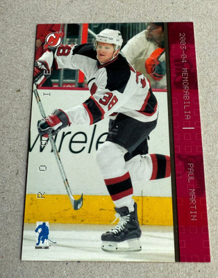 2003-04 BAP Memorabilia Ruby #189 Paul Martin */200