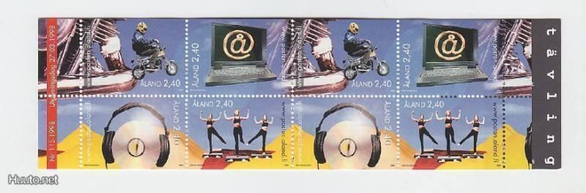 Åland 1998 Nuorten harrastuksia vihko **