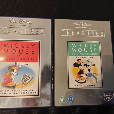 Walt Disney Treasures: Mickey Mouse In Living Colour (4DVD)