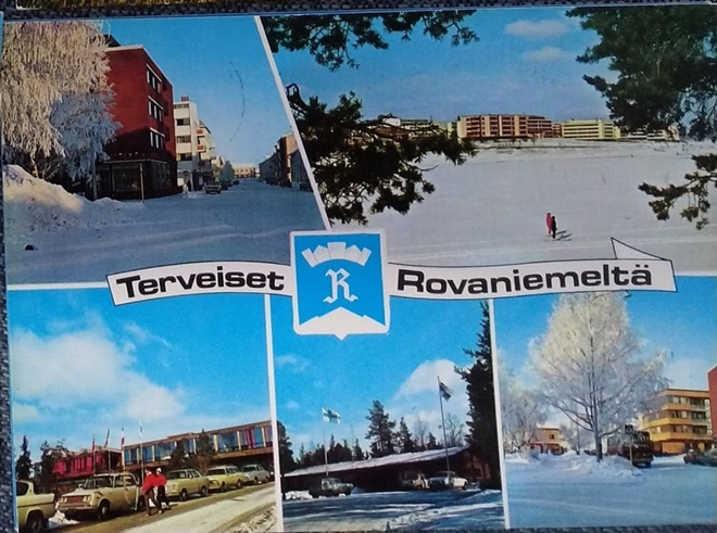 kortti °/** Rovaniemi - erilaisia valokuvakortteja