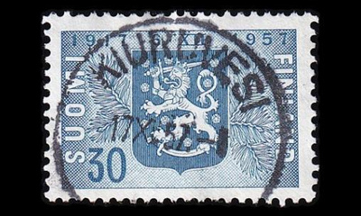 486 o Itsenäisyys 40v loisto Kiuruvesi 17.XI.57 (1957)