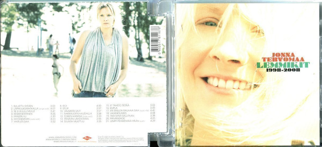 JONNA TERVOMAA . CD-LEVY . LEMMIKIT 1998 - 2008