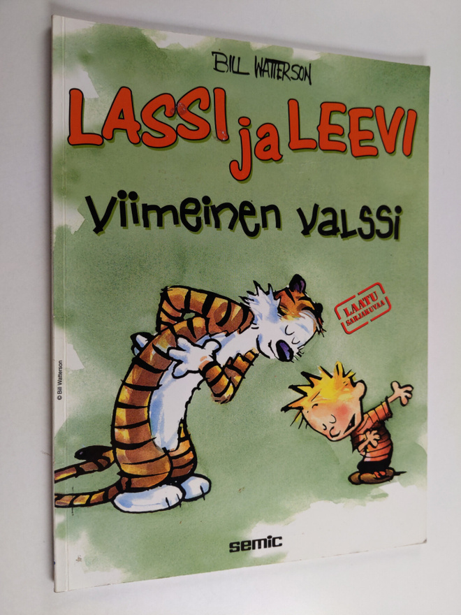 Bill Watterson : Viimeinen valssi