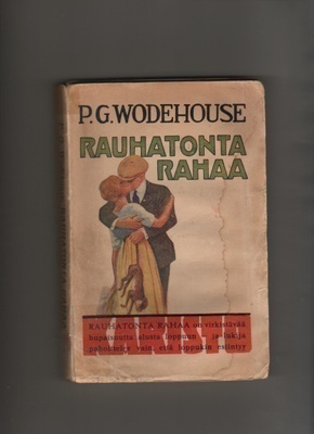 Wodehouse: Rauhatonta rahaa, Karisto 1924, nid., 1.p., K2