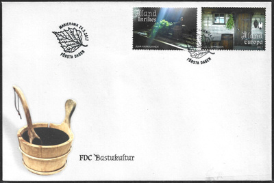 FDC Åland 2017  Saunakulttuuri   LaPe ÅL 428-429