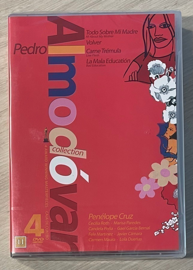 Pedro Almodovar -kokoelma (4DVD) 4 elokuvaa (UUSI)