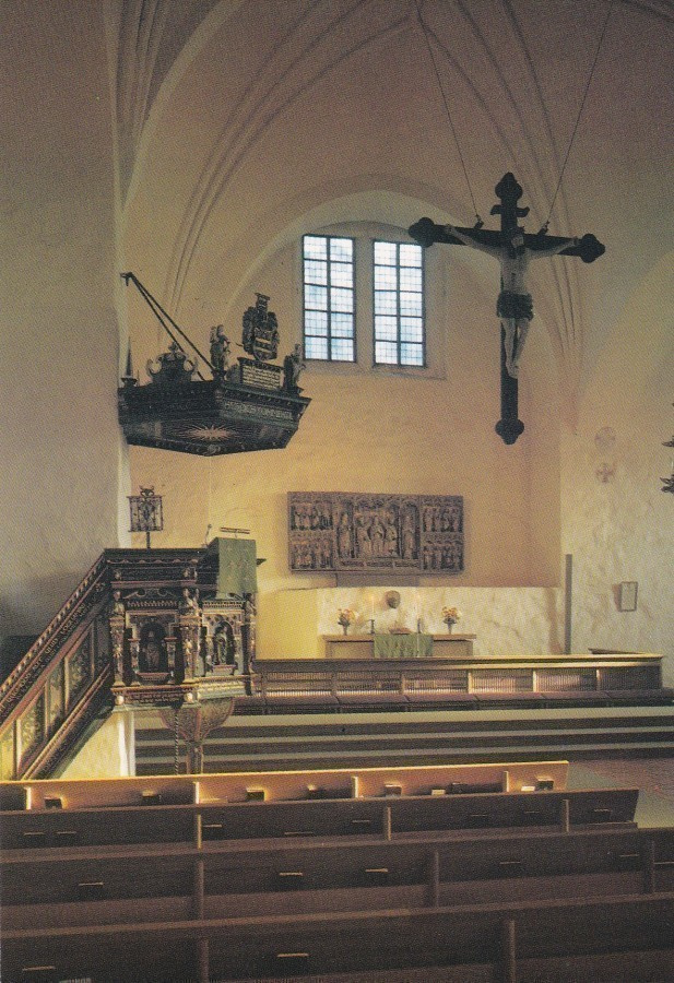 KIRKKOKORTTI - NAANTALIN KIRKKO - SISÄKUVA - 4