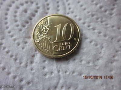 Suomi 10 cent, unc, v. 2013