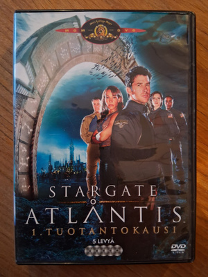 Stargate Atlantis - Kausi 1 (2004) 5 x DVD boxi