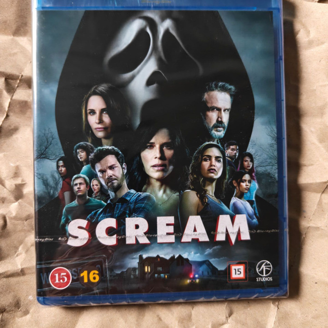 Blu-ray // Scream 5 (2022) - uusi -
