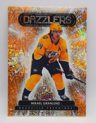 2022-23 Upper Deck Dazzlers Orange Mikael Granlund