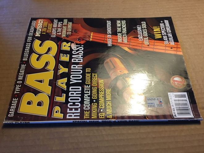 BASS PLAYER MAGAZINE 11/1998 HYVÄ
