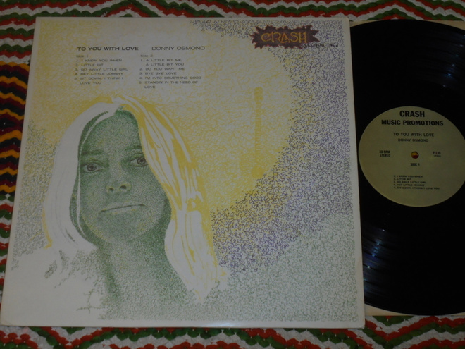 DONNY OSMOND - To You With Love - LP 1972  EX-