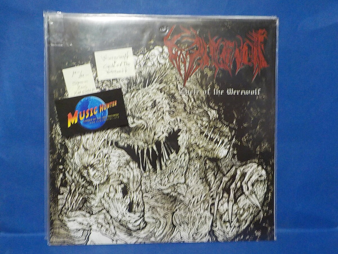 WINTERWOLF - CYCLE OF THE WEREWOLF M-/M- SPAIN 2010 LP