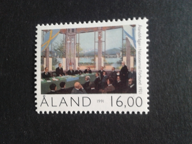 åland 1991 ahvenanmaan itsehallinto 16mk**