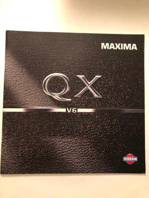 Myyntiesite - Nissan Maxima QX V6 - 2/1995