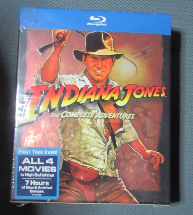Indiana Jones The Complete Adventures Blu-ray