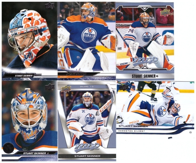 6 x Mv STUART SKINNER Edmonton Oilers