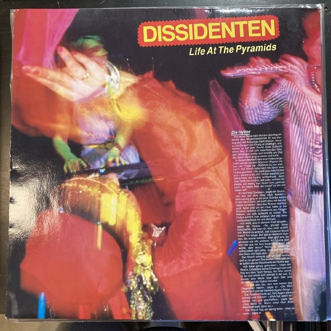 Dissidenten - Live At The Pyramids LP