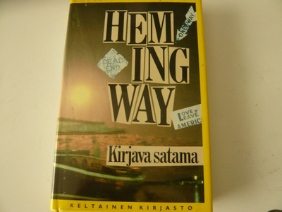 Hemingway - Kirjava Satama - Keltainen kirjaso