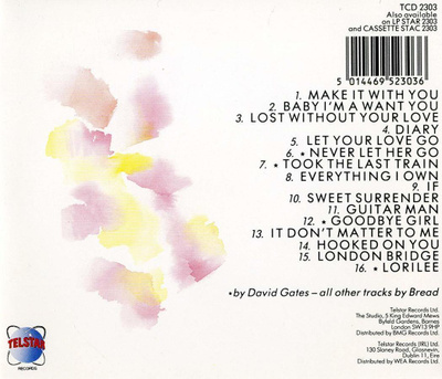 BREAD AND DAVID GATES - COLLECTION