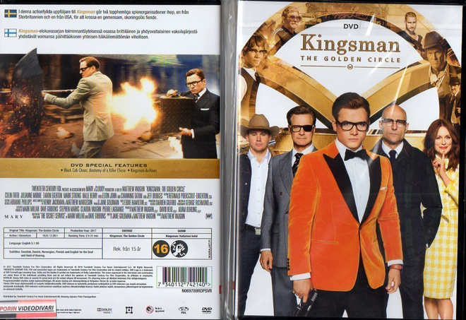 Kingsman The Golden Circle	(72 377)	vuok	-FI-		DVD			2017
