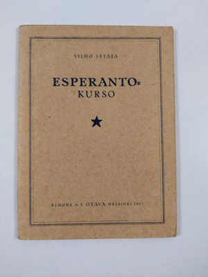 Vilho Setälä : Esperanto-kurso : finna
