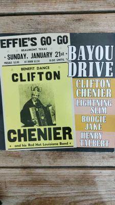 CLIFTON CHENIER-BAYOU DRIVE LP (LIGHTNING SLIM, BOOGIE JAKE)