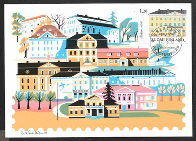 Suomalaisia kartanoita 1982 FDC (LAPE 908)