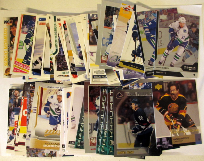 Vancouver Canucks lotti 91 korttia, KATSO!