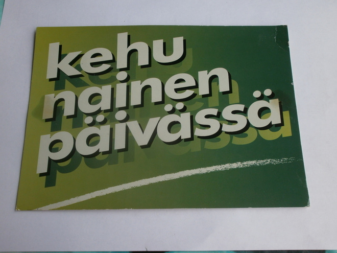 Kehu nainen päivässä - iso pk, ei p.