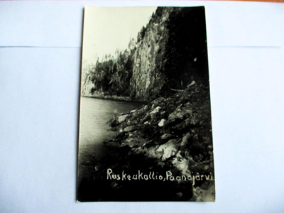 Kuusamo Paanajärvi Ruskeakallio *