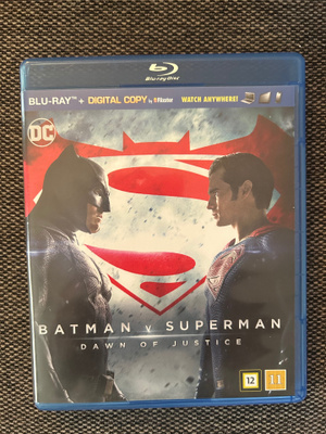 Batman V Superman Dawn Of Justice 2016 Nordic BLU-RAY
