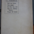 P. G. Wodehouse: Pengar till skänks, Lindqvists 1942. 272 s. - pikkukuva 2