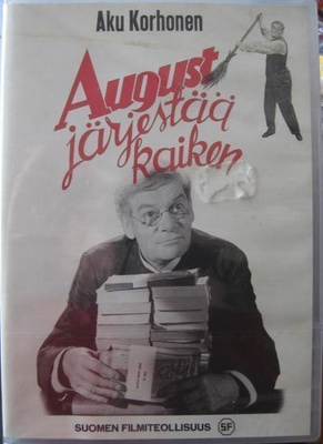AUGUST JÄRJESTÄÄ KAIKEN DVD UUSI