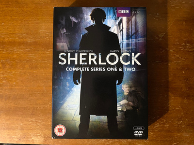 Sherlock Kausi 1 ja 2 DVD
