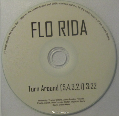 Flo Rida • Turn Around (5,4,3,2,1) PROMO CDr-Single