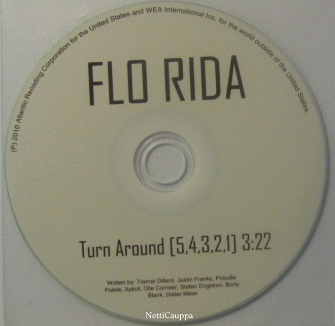 Flo Rida • Turn Around (5,4,3,2,1) PROMO CDr-Single