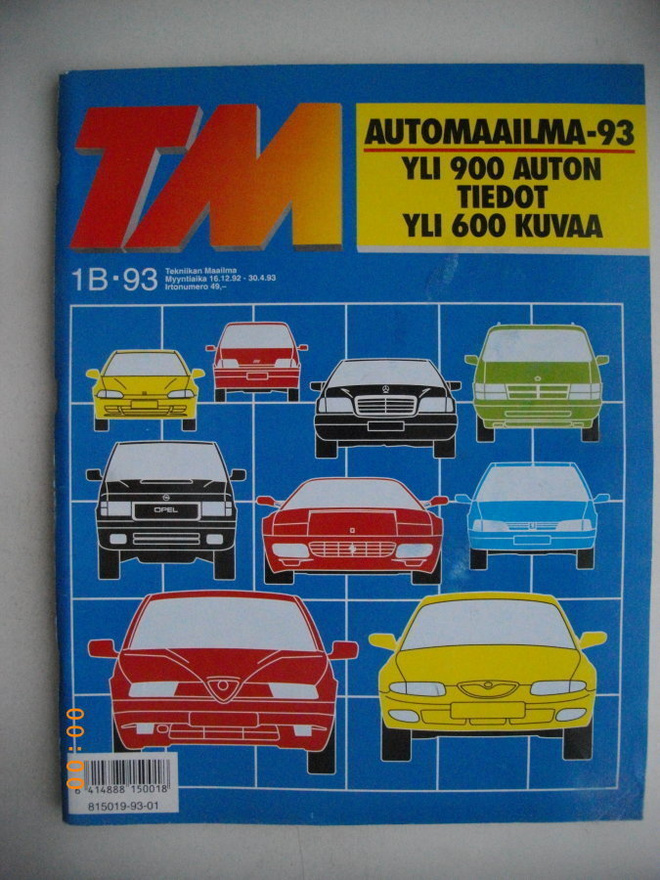 Tekniikan Maailma Nro 1B/1993 (30.7)