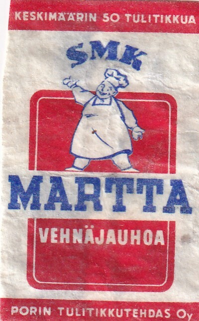 Martta vehnäjauhoa, SMK,   , s74