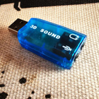 USB 5.1 3D äänikortti - 3,5 mm kuuloke ja mikrofoniliitäntä - pikkukuva 3