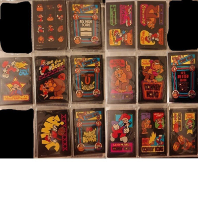 1982 Topps Nintendo Donkey Kong Trading Cards