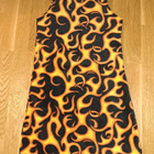 Liekkikuvioinen liivimekko koko noin 140cm - pikkukuva 1