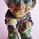 Figuuri Trolli Norja korkeus 13cm keramiikkaa - pikkukuva 1