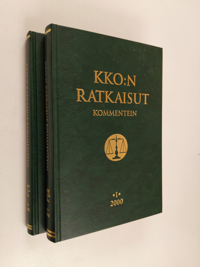Pekka (toim.) Timonen : KKO:n ratkaisut kommentein 2000 1-2