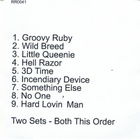 JOHNNY MOPED live at the roxy 1977 ...two gig sets - pikkukuva 3