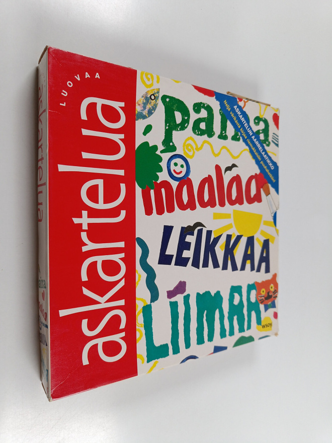 Luovaa askartelua 1-4 : Paina ; Maalaa ; Leikkaa ; Liimaa