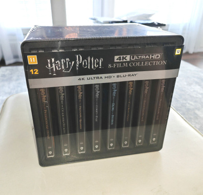Harry Potter 1-8 4k steelbook collection