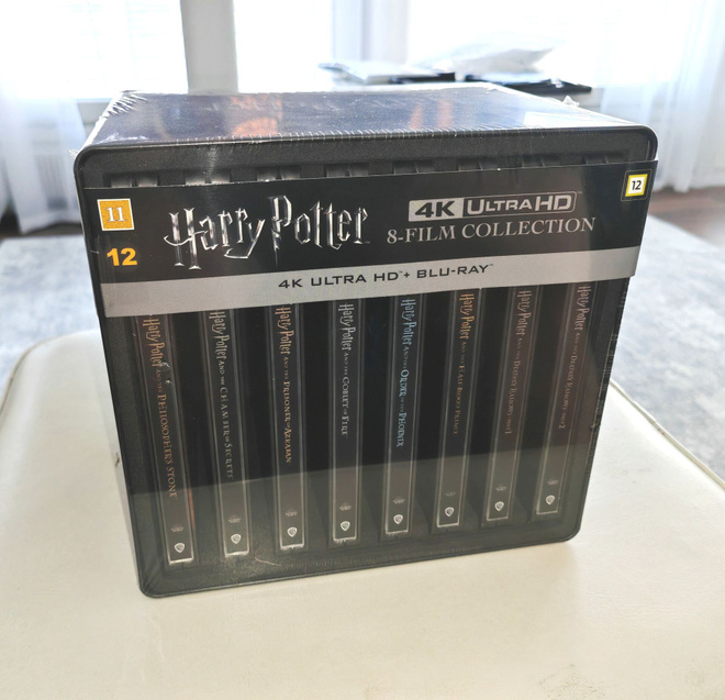 Harry Potter 1-8 4k steelbook collection